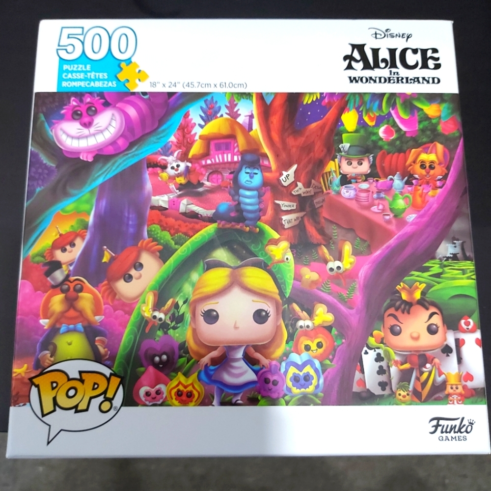 Alice in wonderland 500 piece funko pop puzzle